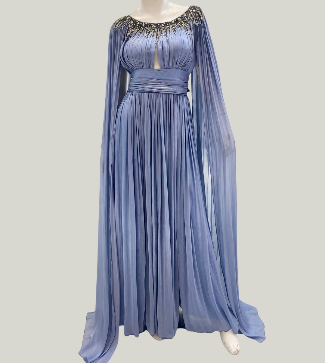Organza Cape Dress