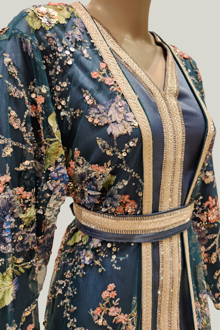 Embroidered Ter-Ter Twins – Belted Grace (Twince)
