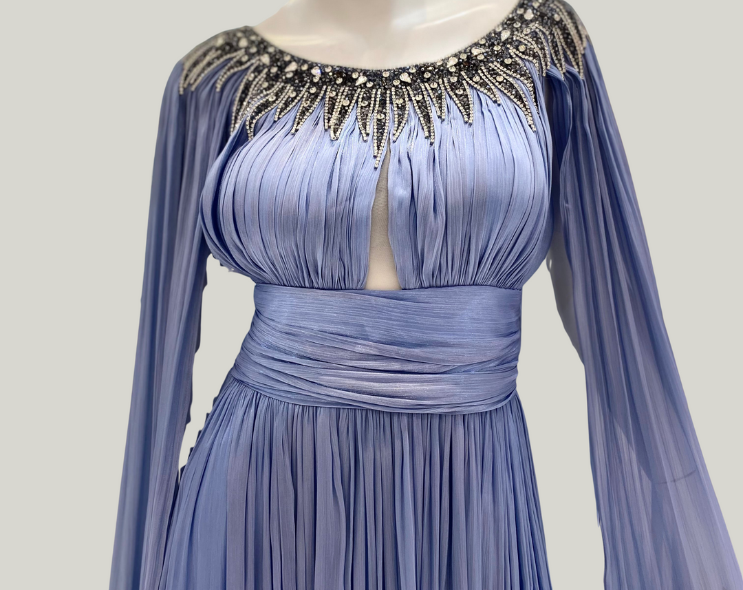 Organza Cape Dress
