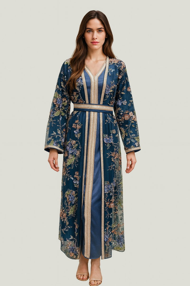 Embroidered Ter-Ter Twins – Belted Grace (Twince)